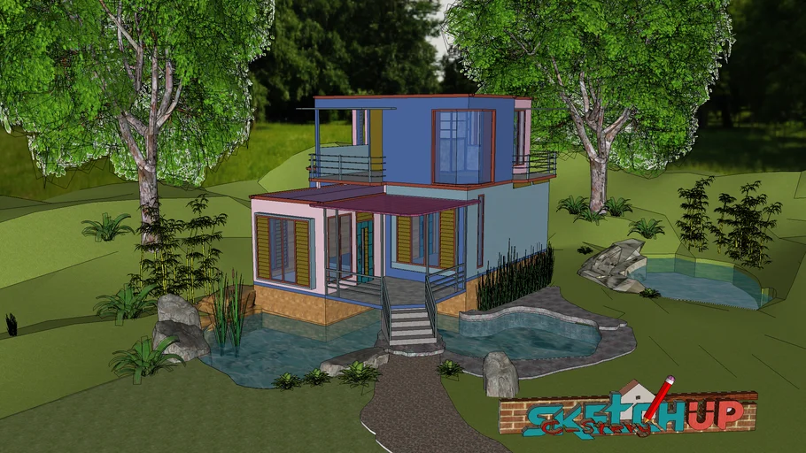 box-house-3d-warehouse