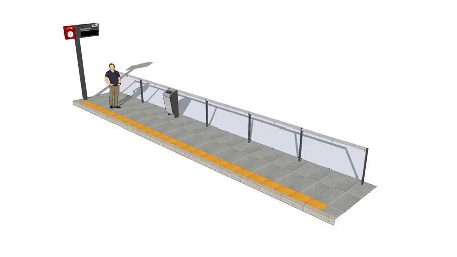 Bus Stop / platform type 1