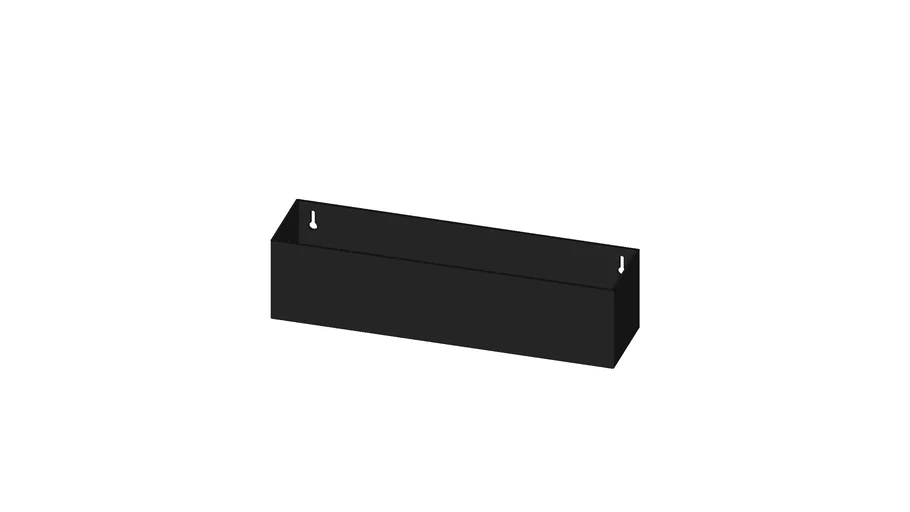 Nichba Bath Shelf 40, black