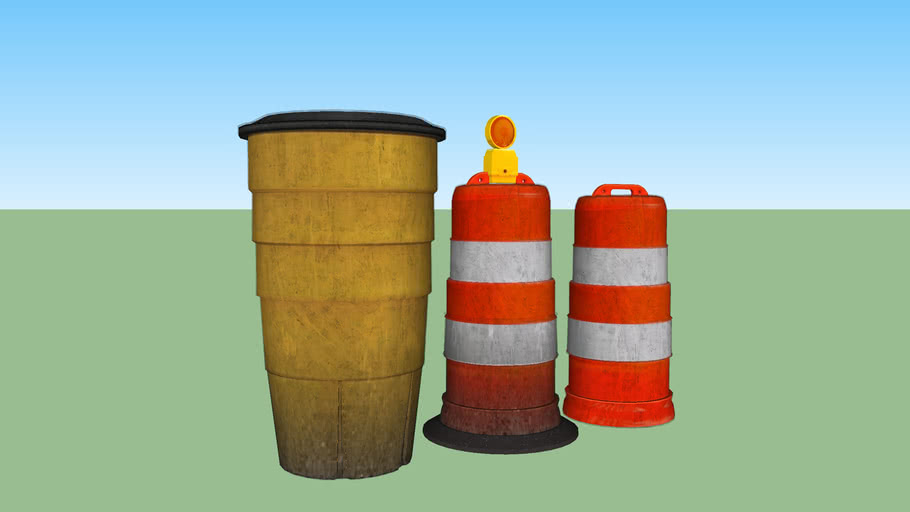 Highway safety barrel