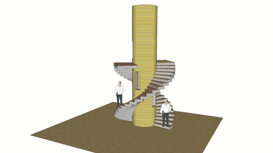 escalier 3D Warehouse