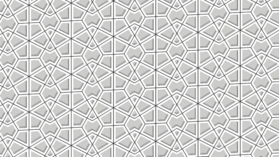 Islamic Tessellation Pattern