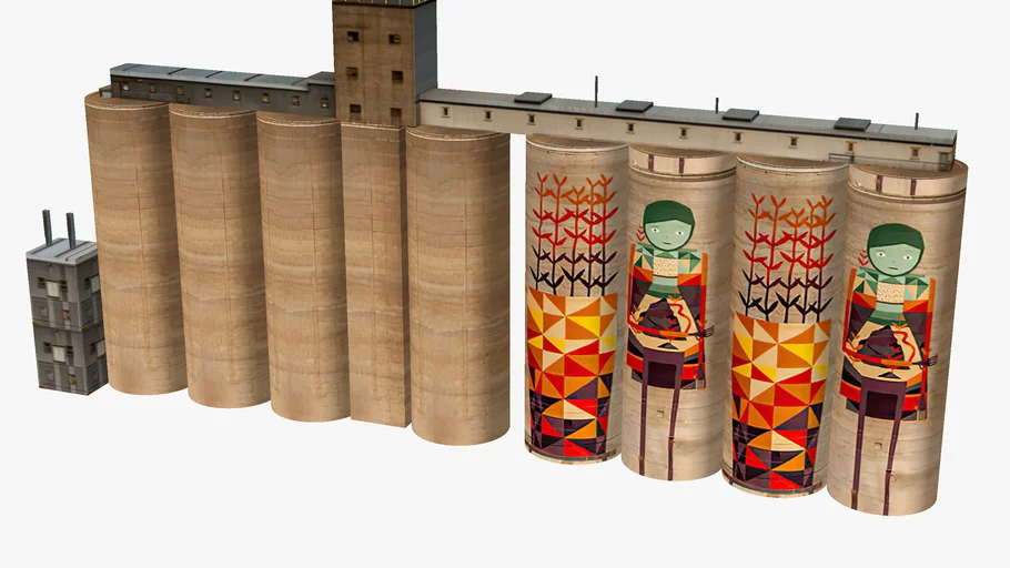 CBH Australian Grain Silo Art