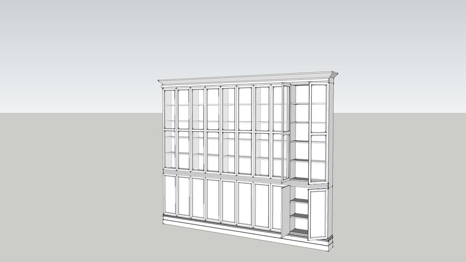 Library bookshelf 3D Warehouse