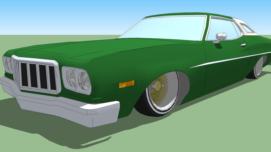 1976 Ford Torino Lowrider | 3D Warehouse