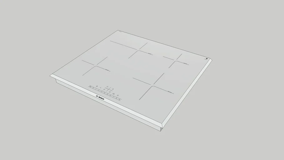 BOSCH WHITE PIF672FB1E 3D Warehouse