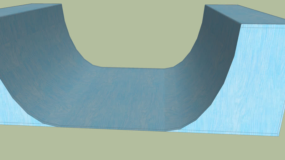 blue-half-pipe-ramp-3d-warehouse