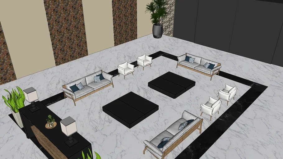 hall | 3D Warehouse
