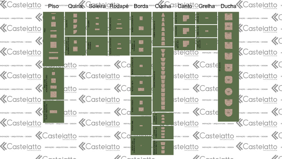 Módulos Etrusco Canela