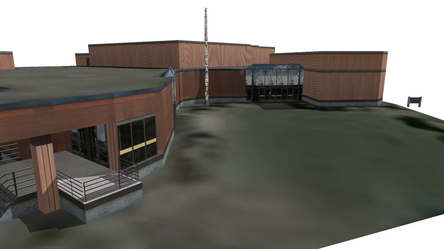 Juneau Centennial Hall Convention Center 3D Warehouse