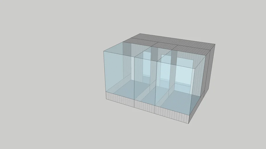 3 Bay Aviary 3D | 3D Warehouse