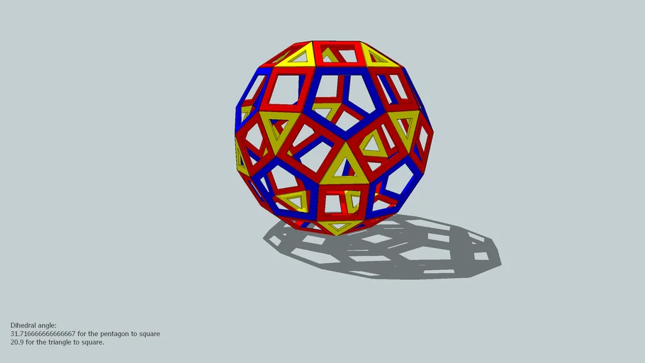 rhombicosidodecahedron by JC