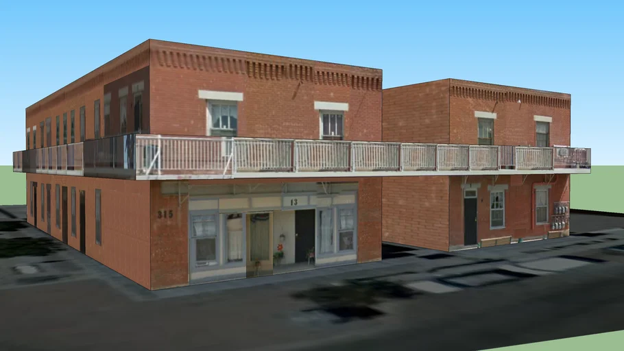 El Paso Apartments 3D Warehouse