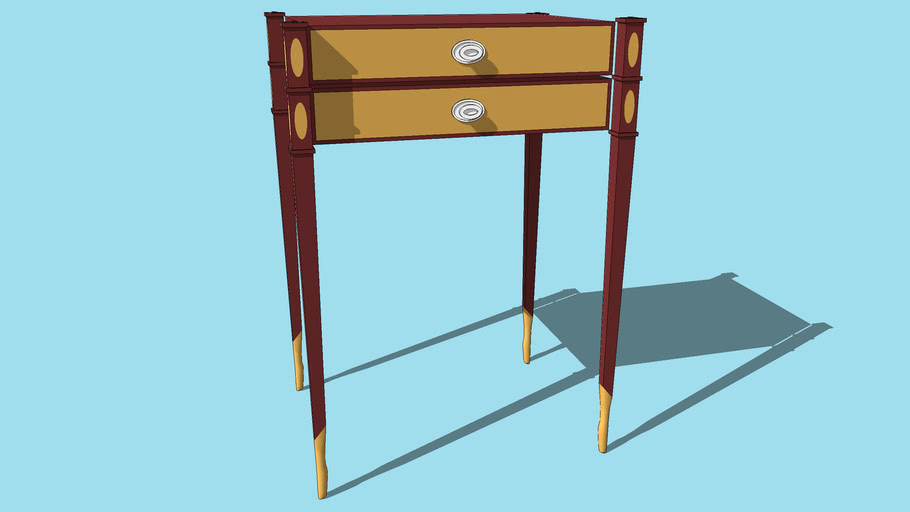 Federal Style Table - Stand