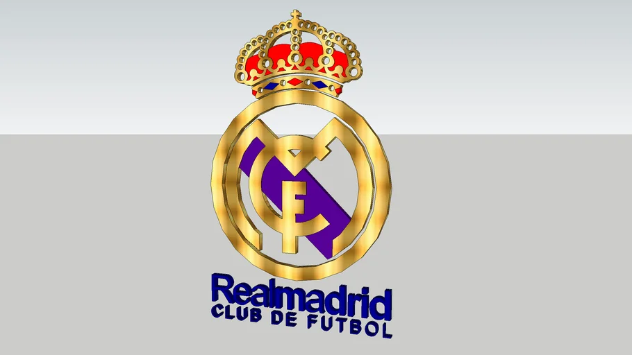Escudo Real Madrid Club de Fútbol | 3D Warehouse