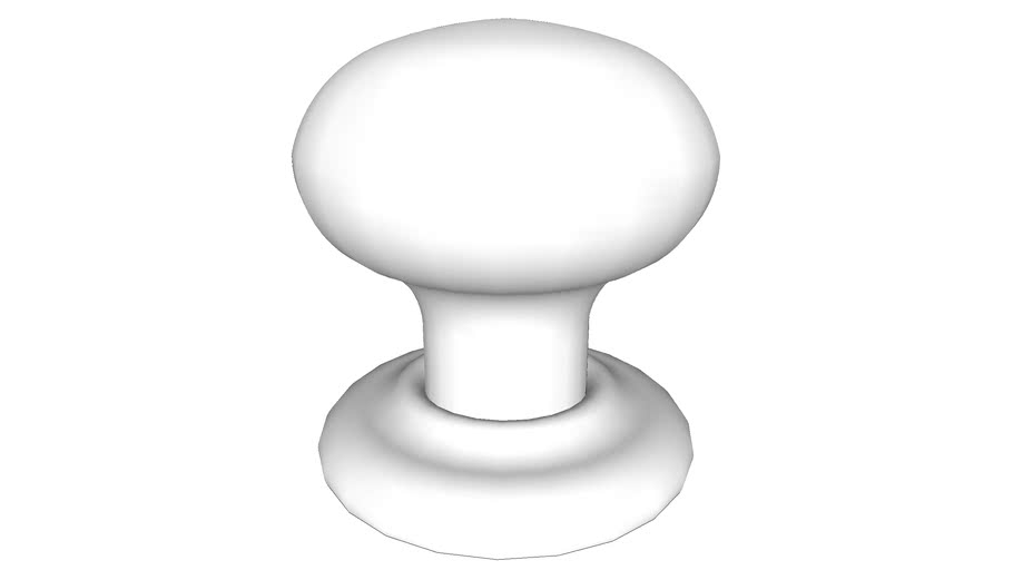 porcelaine door knob