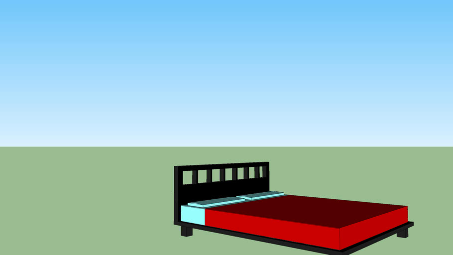 Modern Bed | 3D Warehouse