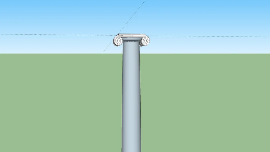 Ionic Column | 3D Warehouse