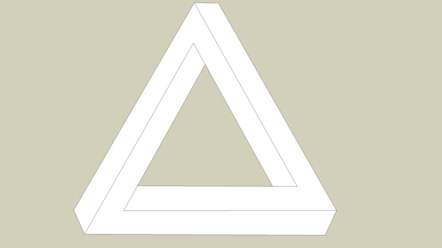 Penrose triangle 3D Warehouse