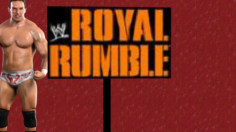 Royal Rumble Interview Area