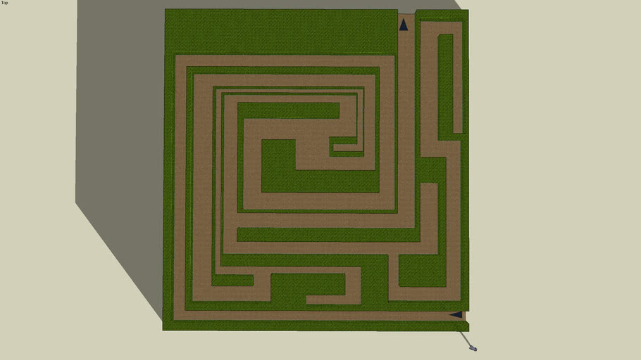 Square maze