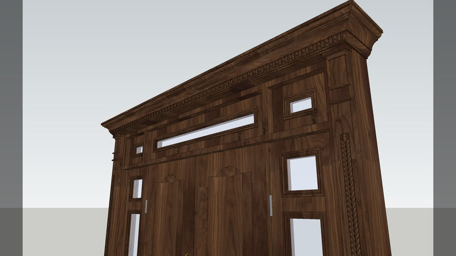 Cửa gỗ cổđiển | 3D Warehouse