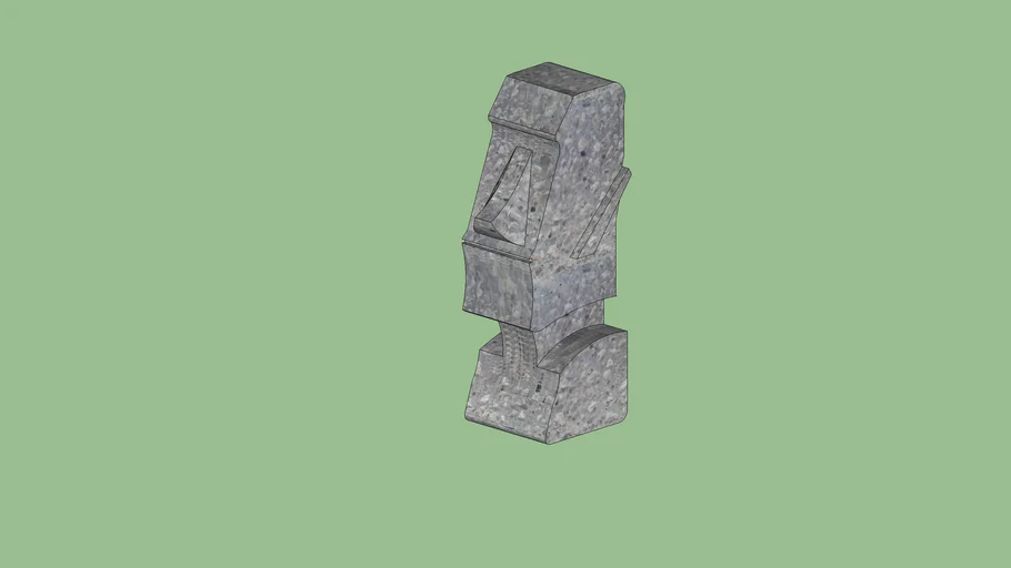 Moai 1 | 3D Warehouse