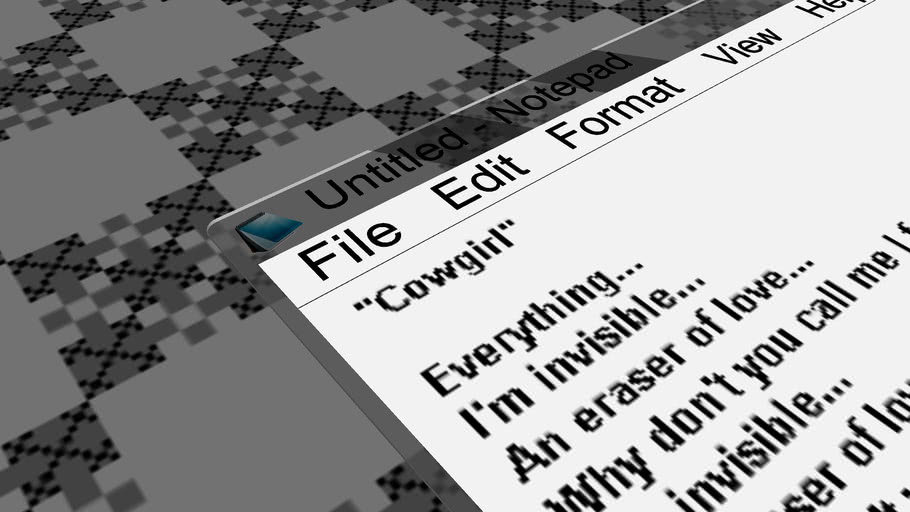 notepad | 3D Warehouse