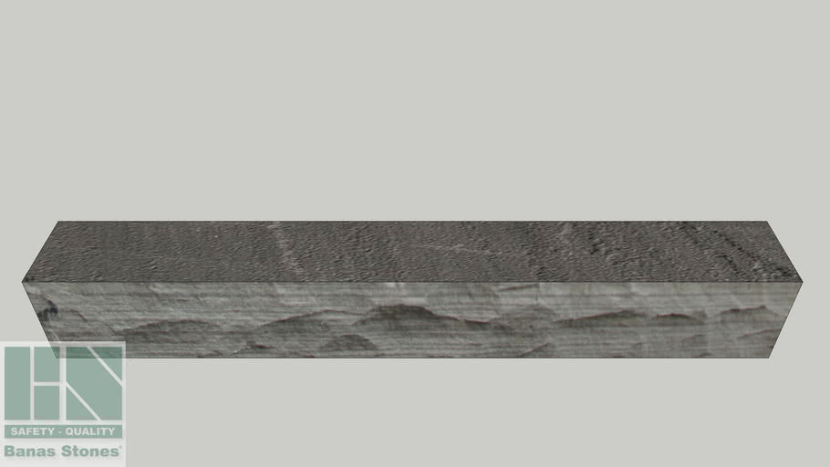 Banas Stones Natural 7' Kerbs/Step Fillers - 48' x 6' - Banas Imperial ...
