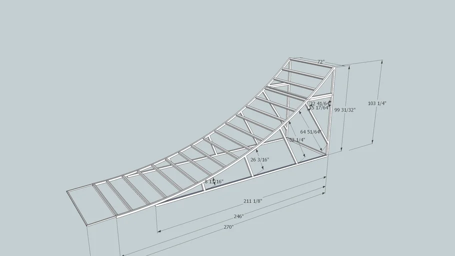 Aussie Comp Ramp Structure | 3D Warehouse