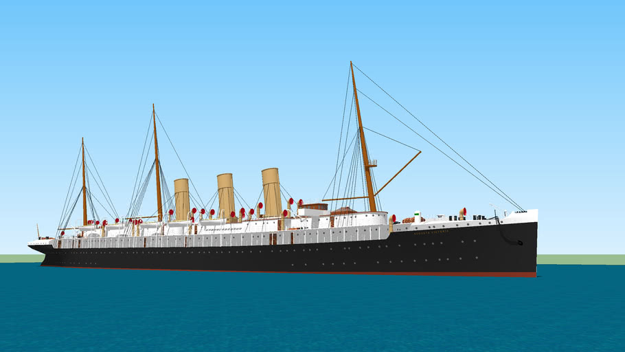 SS Augusta Victoria | 3D Warehouse