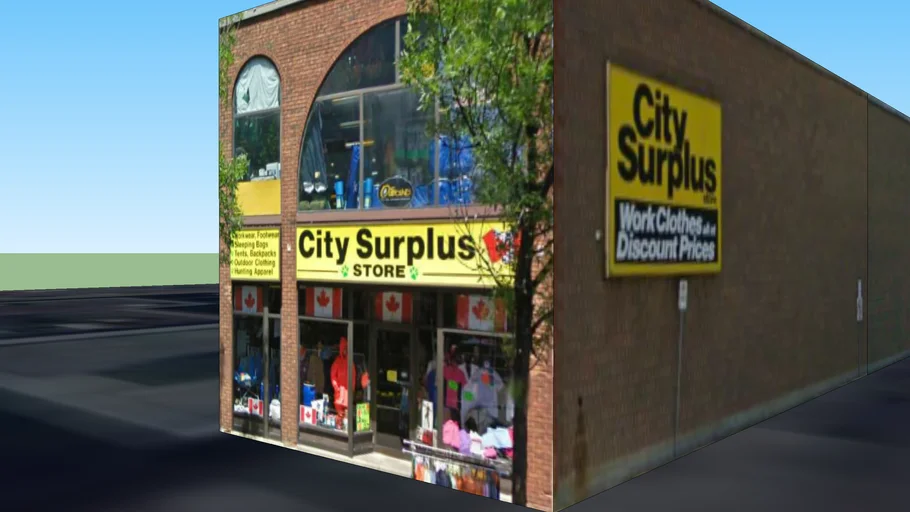 City Surplus Store | 3D Warehouse