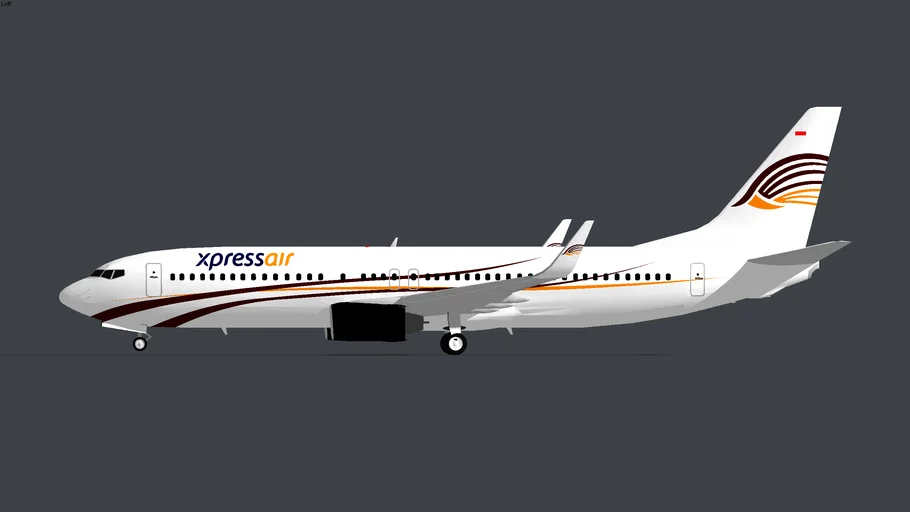 Xpress Air Boeing 737-800 1 | 3D Warehouse