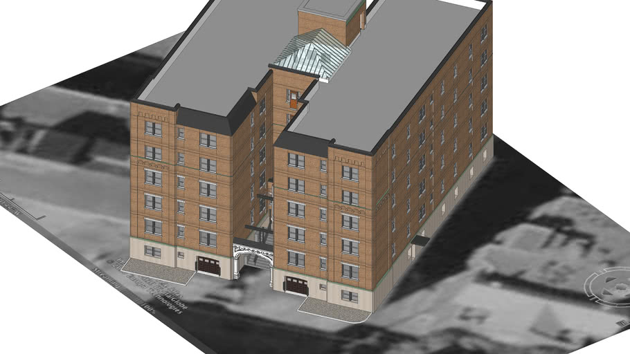 Blackburn Apartments, Ottawa, Ontario 3D Warehouse
