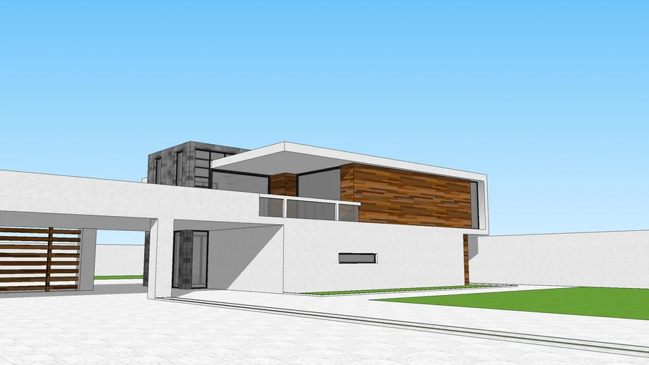 Modern House #2 | 3D Warehouse