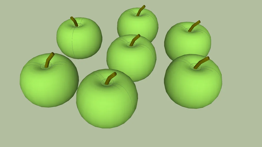 Manzanas verdes