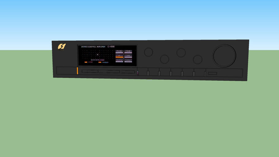 Sansui C-1000 stereo control amplifier