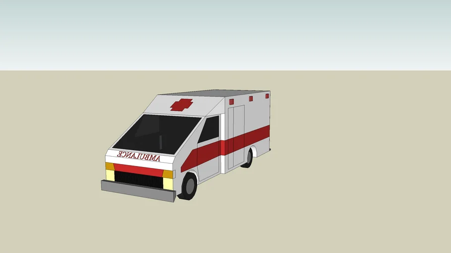 aerodynamic ambulance | 3D Warehouse