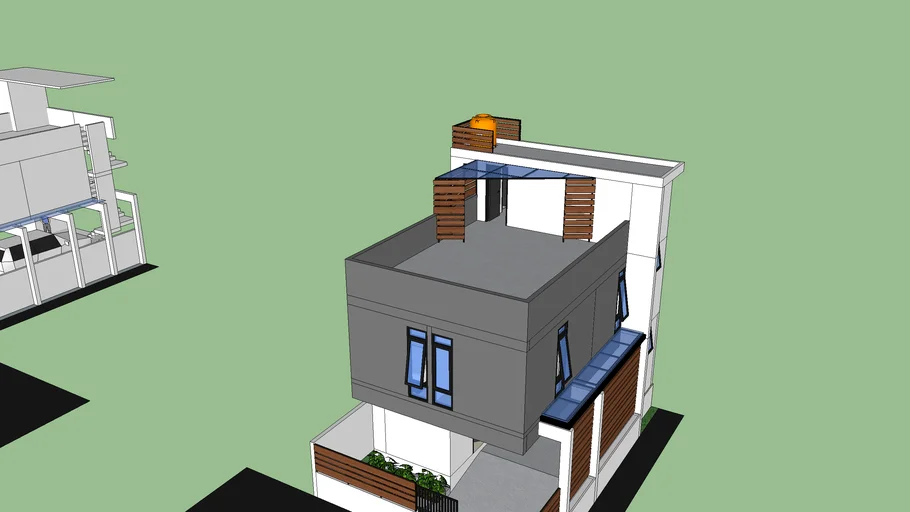 Rumah Tanah 88m2 | 3D Warehouse