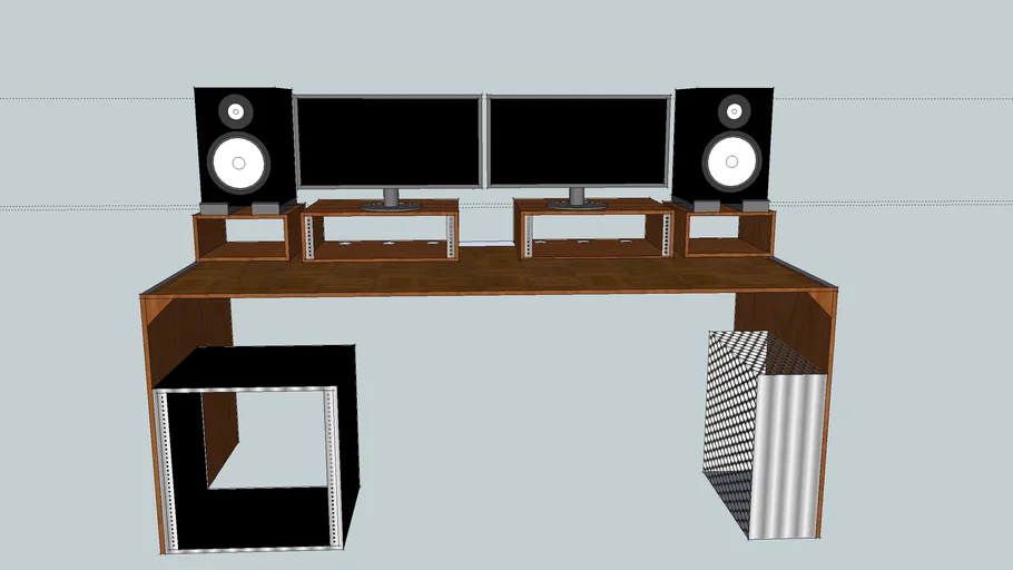 Home Studio Desk - - 3D Warehouse