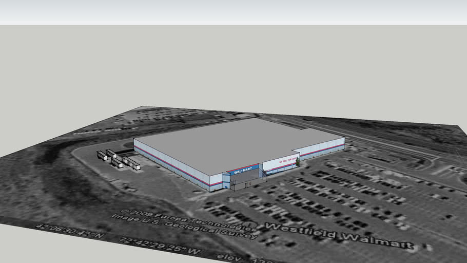 Walmart Westfield, MA 3D Warehouse