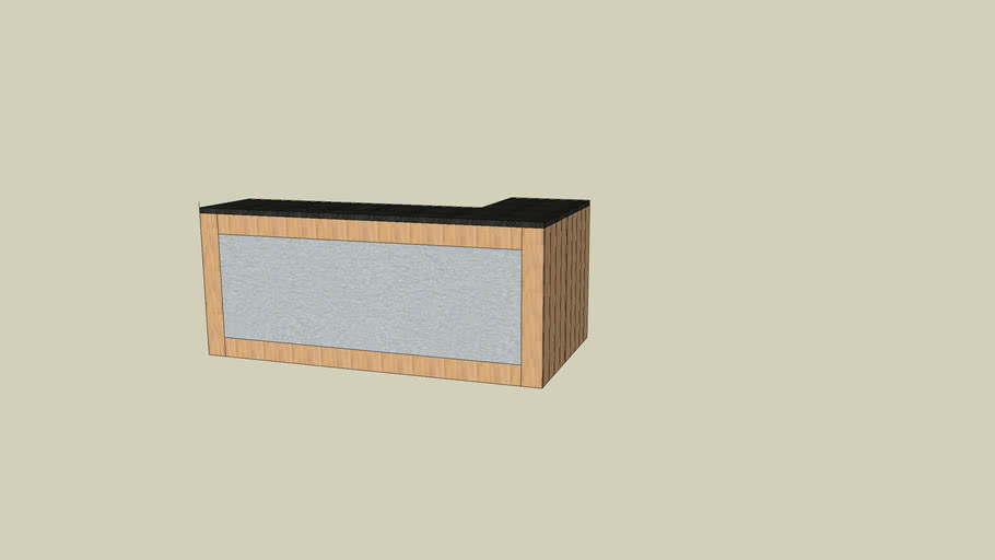 Point Of Sale Counter 3D Warehouse