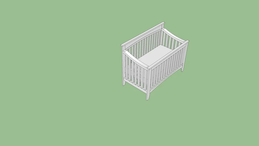 DaVinci Grove Crib 3D Warehouse