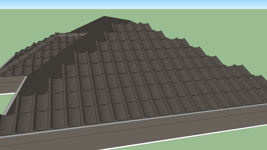 Roof 3d Warehouse Warehouse Roof Roofing