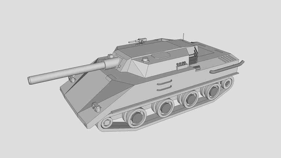 Low Cost High Mobility Light Battle Tank  低成本高速轻型战斗坦克设计