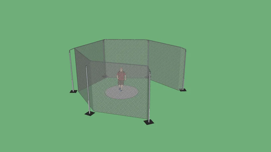 Discus Cage | 3D Warehouse