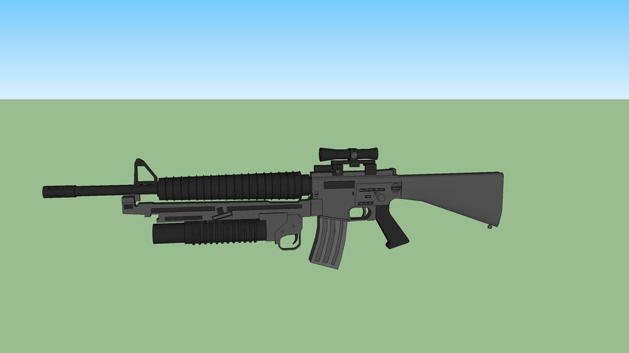 M16A4 GRENADIER | 3D Warehouse