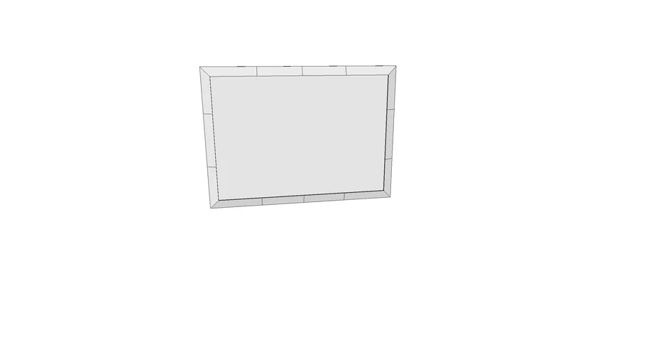 backsplash inset panel | 3D Warehouse
