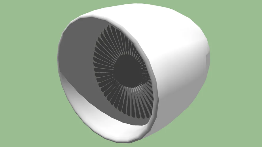 WorldDynamics Thrust T910 High bypass ratio turbofan jet engine