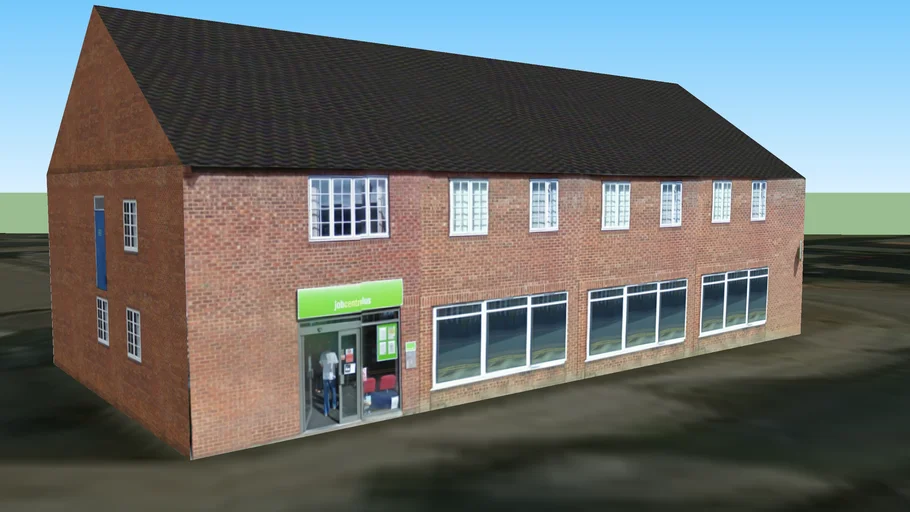 Job Centre Plus, Huntingdon 3D Warehouse